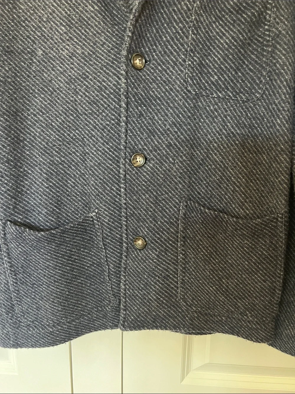 🟣 BOGO! J Crew Wool Blend Work Jacket in Twill Jacquard